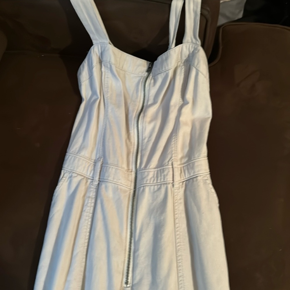 Hollister beige jumpsuit